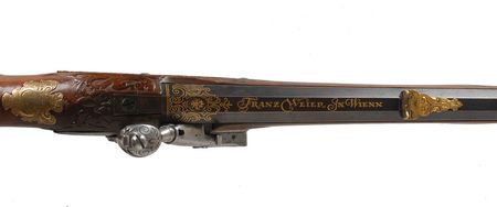 Lot #2004 Lady?s Hunting Rifle Made by Franz Wilhelm Weyer for Holy Roman Empress Elisabeth Christine - Image 3