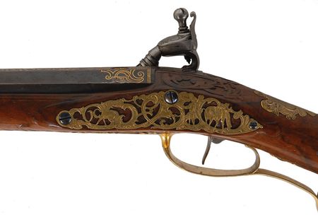 Lot #2004 Lady?s Hunting Rifle Made by Franz Wilhelm Weyer for Holy Roman Empress Elisabeth Christine - Image 6