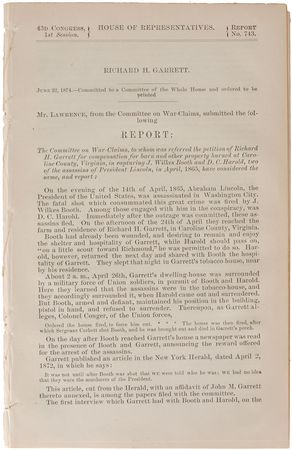 Lot #2056 Handwritten Account of John Wilkes Booth’s Final Days  - Image 4