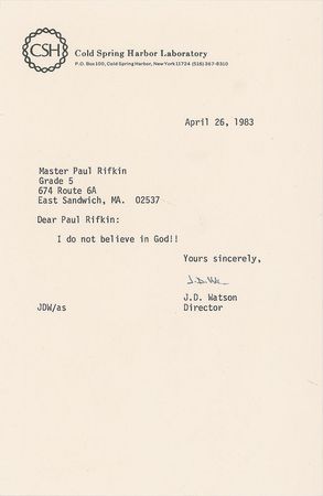 Lot #2013  Archive of Celebrity and Notables Letters Regarding God - Image 15
