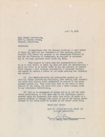 Lot #2086 Disneyland Historical Documents Archive - Image 3
