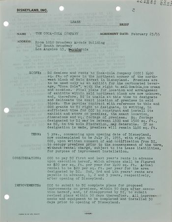 Lot #2086 Disneyland Historical Documents Archive - Image 9