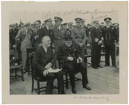 Lot #2036 Franklin D. Roosevelt and Winston