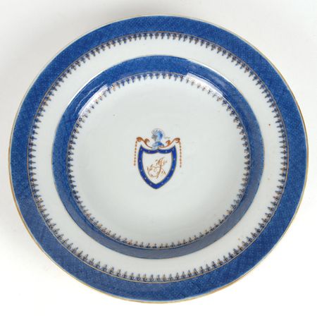 Lot #2027 Thomas Jefferson White House China Soup Bowl - Image 1