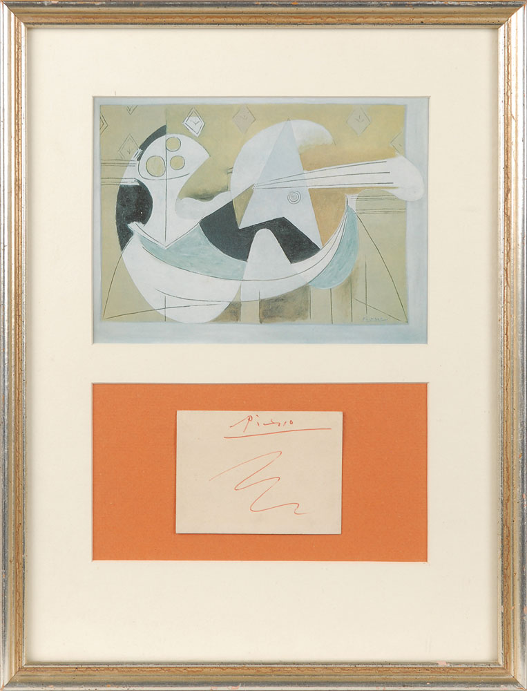 Picasso Signature Pablo Picasso Signature | RR Auction