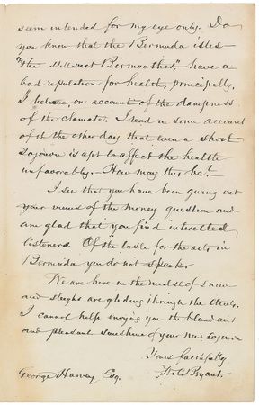 Lot #563 William Cullen Bryant - Image 3