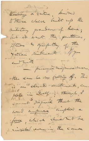 Lot #277 Charles Sumner Handwritten Letter Signed - Image 3