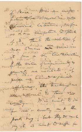 Lot #277 Charles Sumner Handwritten Letter Signed - Image 5