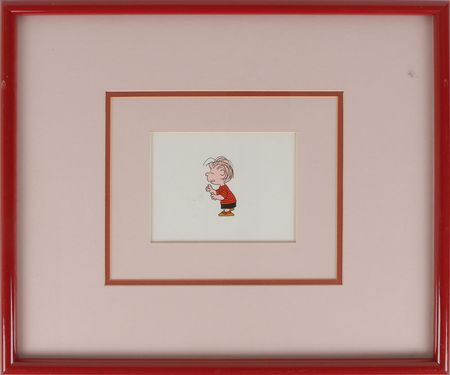 Lot #793 Linus production cel from  Peanuts - Image 1