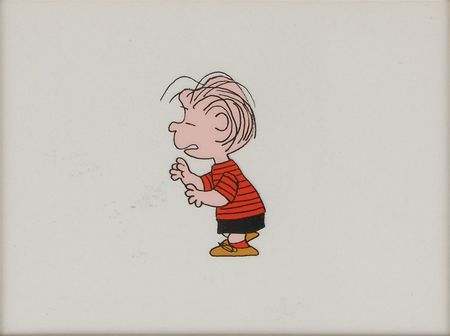 Lot #793 Linus production cel from  Peanuts - Image 2