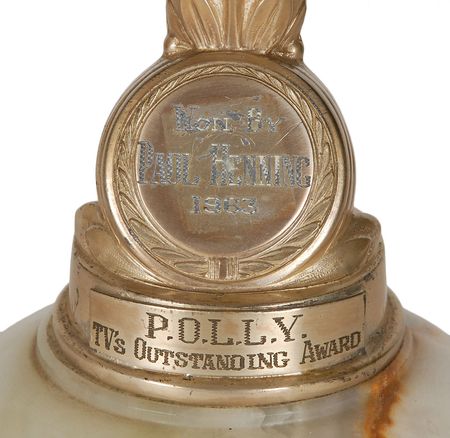 Lot #792 Beverly Hillbillies: 1963 ?Laugh Leader? award for The Beverly Hillbillies - Image 3