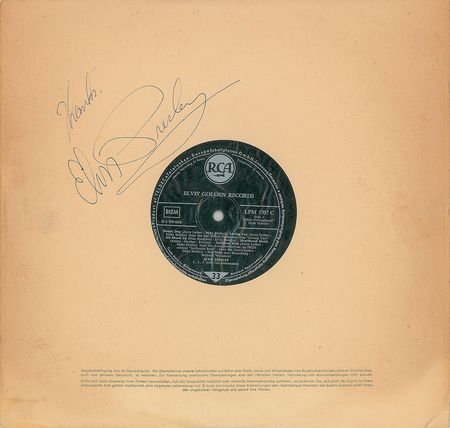 Lot #683 Elvis Presley: Uncommon twice-signed album - Image 3