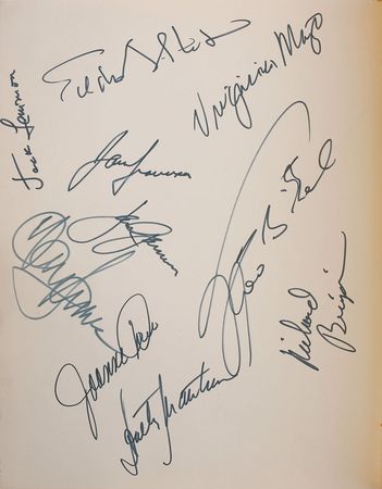 Lot #760 Hollywood: Signed by hundreds of Hollywood legends - Image 6