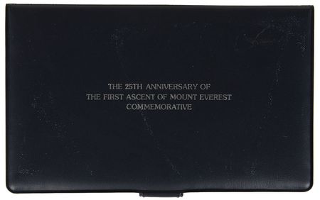 Lot #317 Edmund Hillary and Tenzing Norgay First Day Cover - Image 2