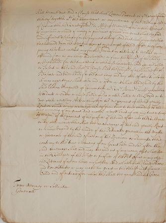 Lot #257 King William III Signed Document - Image 2