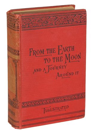 Lot #437 Apollo Astronauts: Rare 1899 Verne novel signed by ten Apollo astronauts - Image 2