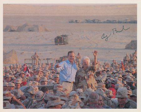 Lot #164 George Bush Signed Photographs - Image 1