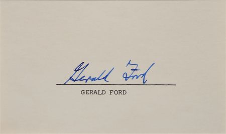 Lot #153 Gerald Ford - Image 3