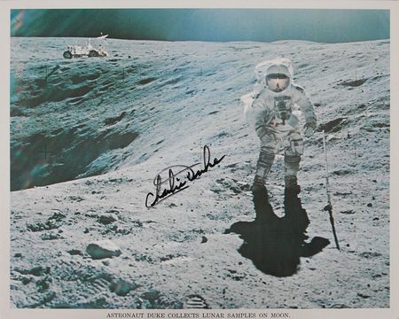 Lot #490 Moonwalkers Signed Photographs - Image 1