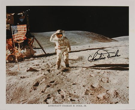 Lot #490 Moonwalkers Signed Photographs - Image 2
