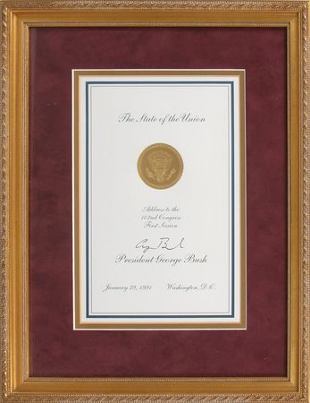Lot #165 George Bush Booklet - Image 1