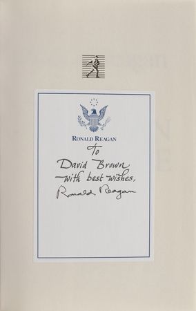 Lot #161 Ronald Reagan Book - Image 1