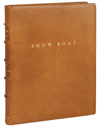 Lot #696 Jerome Kern and Oscar Hammerstein: Kern and Hammerstein signed Show Boat, with an additional letter from its novelist - Image 2