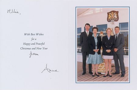 Lot #345 Princess Anne Christmas Cards - Image 1