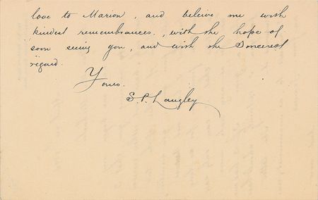 Lot #425 Samuel P. Langley - Image 3