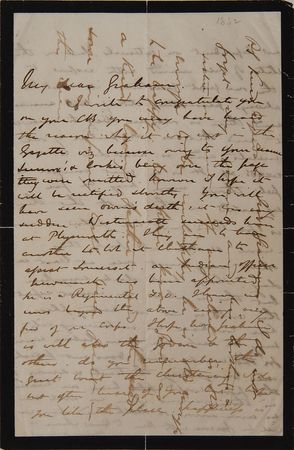 Lot #403 Charles ?Chinese? Gordon Handwritten Letter Signed - Image 1