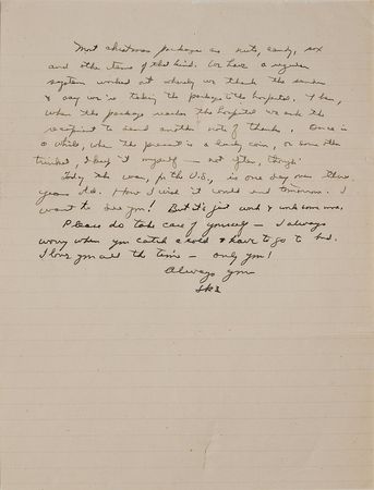 Lot #84 Dwight D. Eisenhower: ?Today the war, for the U.S., is one day over three years old. How I wish it would end tomorrow? - Image 2
