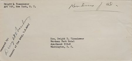 Lot #84 Dwight D. Eisenhower: ?Today the war, for the U.S., is one day over three years old. How I wish it would end tomorrow? - Image 3