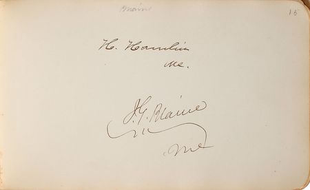 Lot #51 Rutherford B. Hayes and Politicians: President Hayes, the complete Waite Court, and much of the 1878 Senate - Image 5