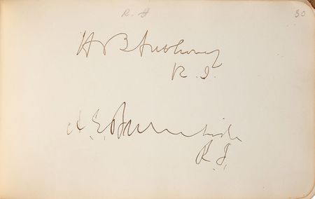 Lot #51 Rutherford B. Hayes and Politicians: President Hayes, the complete Waite Court, and much of the 1878 Senate - Image 6