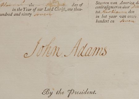Lot #2 John Adams: Weeks before Thanksgiving, President Adams dispatches a shipment of “Turkies” abroad - Image 2