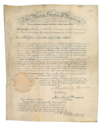 Lot #17 Andrew Jackson Signed Document
