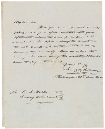 Lot #28 James K. Polk: Desirable presidential ALS