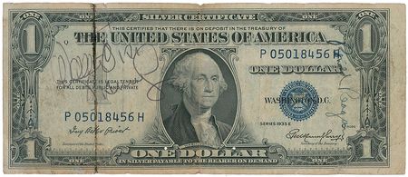 Lot #532 Walt Disney and Ronald Reagan: Rare pairing of American iconsâ€”the master Imagineer and future commander-in-chief - Image 1