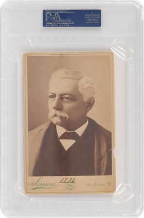 Lot #366 P. G. T. Beauregard Signed Photograph - Image 2