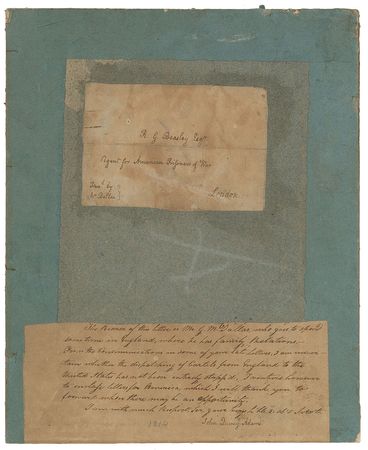 Lot #16 John Quincy Adams Signed Letter
