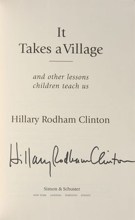 Lot #174 Hillary Clinton Book - Image 1