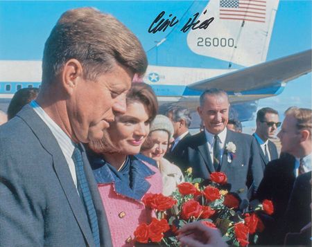 Lot #322 Kennedy Assassination: Clint Hill Signed Photographs - Image 1