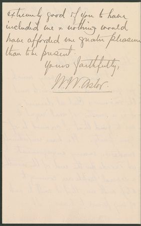 Lot #291 W. B. and W. W. Astor - Image 3