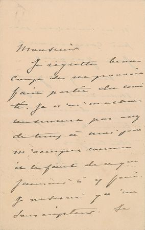 Lot #574 Alexandre Dumas, fils - Image 1