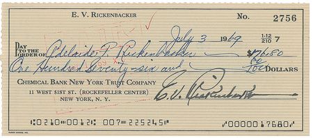 Lot #421 Aviators Checks - Image 3