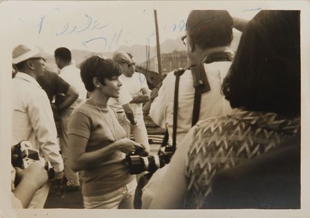 Lot #768 Steve McQueen: McQueen during filming of The Sand Pebbles - Image 1