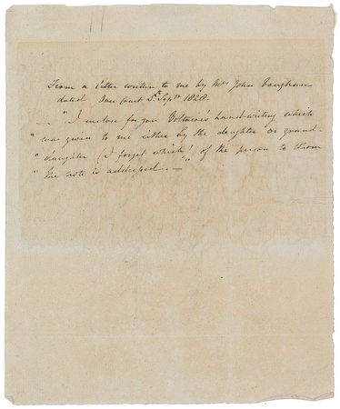 Lot #557 Voltaire: Cryptic autograph letter from the great French writer: ?I like that mysteries are secrets? - Image 3