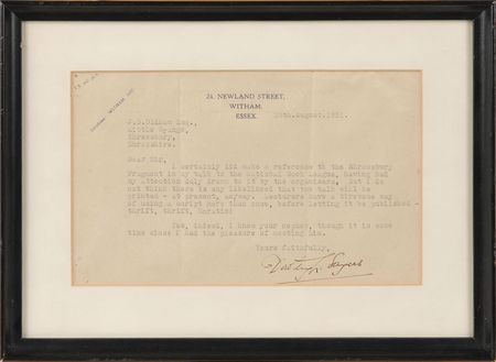 Lot #609 Dorothy Sayers - Image 1