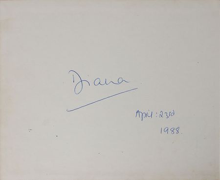 Lot #273 Princess Diana: Princess Diana commemorates the HMS Cornwall - Image 1