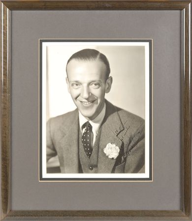 Lot #785 Fred Astaire Signed Photograph - Image 1